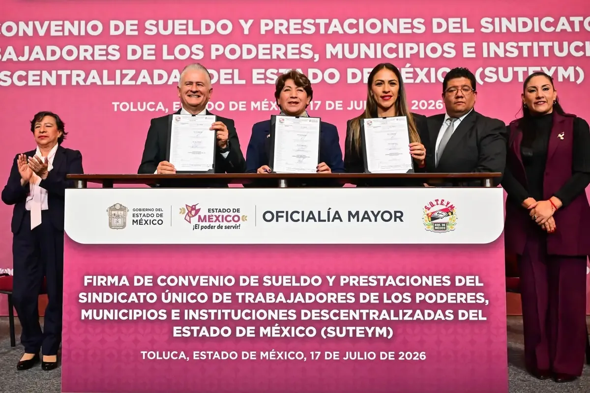 El Gobierno de México y SUTEYM formalizan un acuerdo que incrementa salarios y reconoce situaciones de salud laboral.