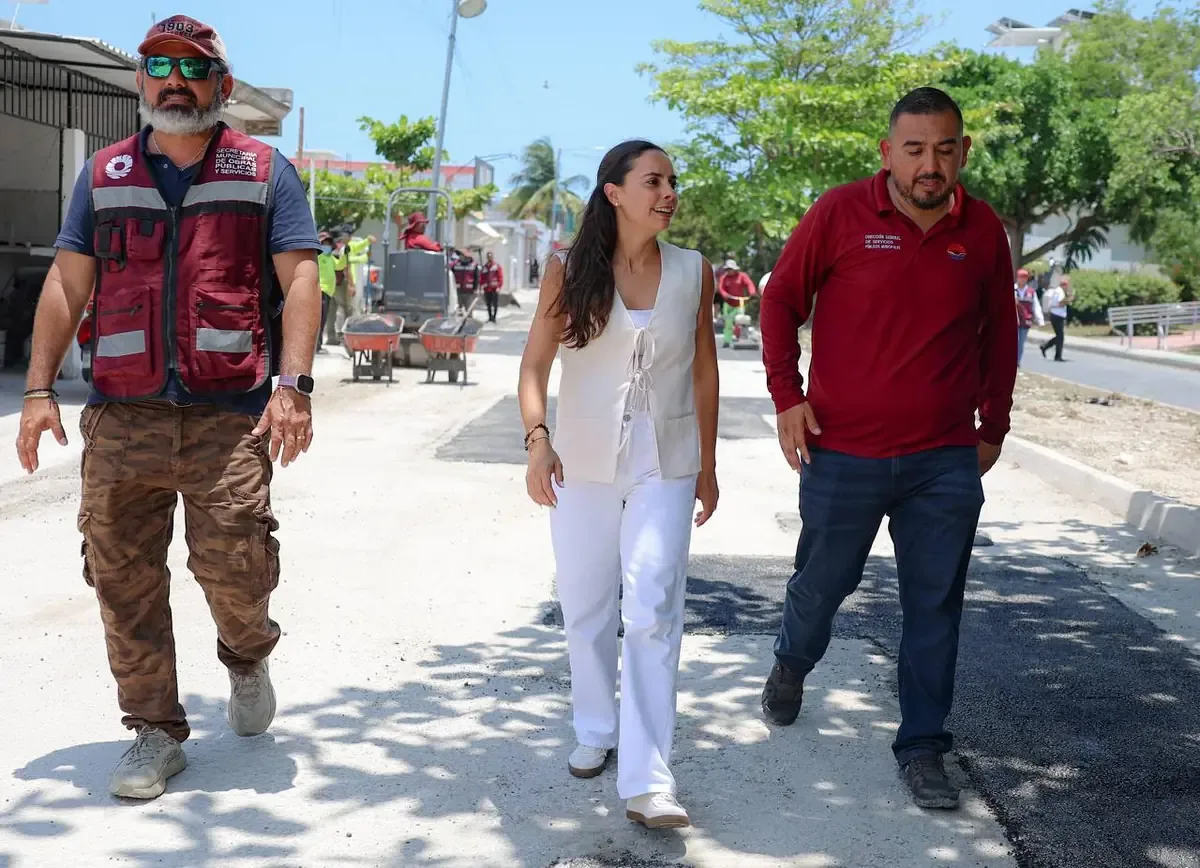La Alcaldesa Ana Paty Peralta busca optimizar la movilidad y seguridad vial en la Supermanzana 249.