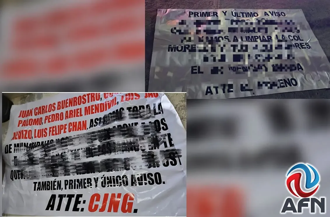 Mensaje del crimen organizado deja inquietud en Mexicali, BC.