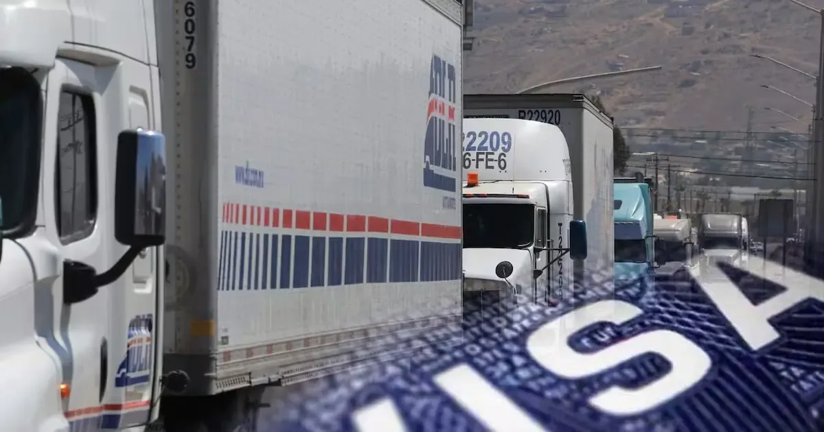 La situación genera malestar entre transportistas, quienes exigen diálogo con autoridades estadounidenses.