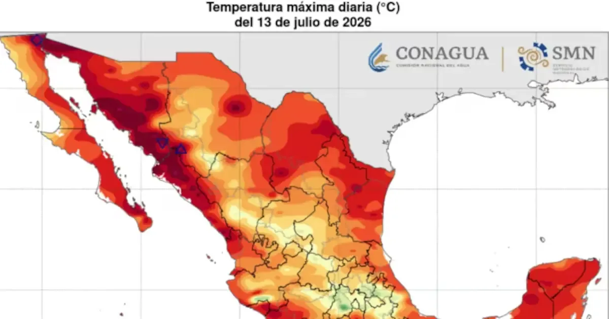 Tubares, Chihuahua, supera a Mexicali en temperaturas máximas tras ocho días.