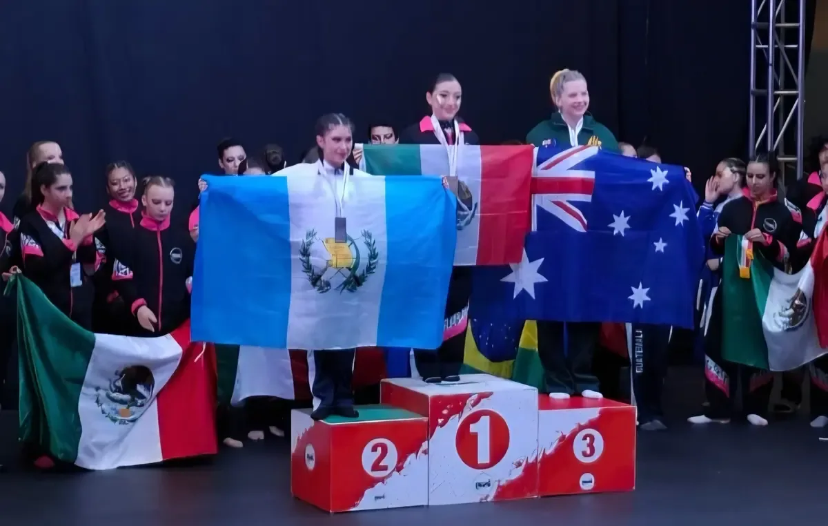 Michoacán se destaca en el Campeonato Mundial con medallas en artes aéreas.