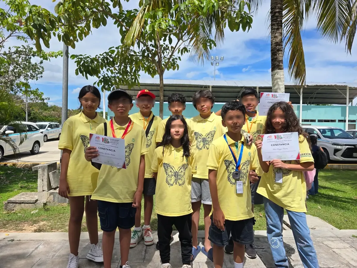La delegación michoacana destaca en la Olimpiada Mexicana de Matemáticas para la Educación Básica con premios significativos.