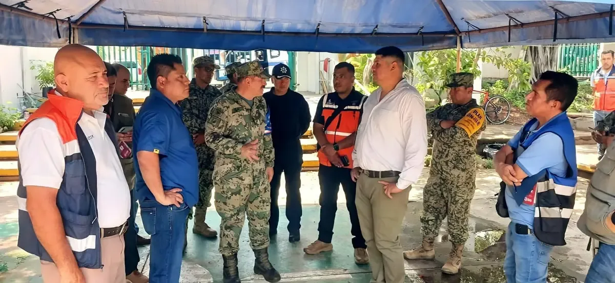 El gobierno estatal implementa medidas de seguridad ante la inminencia del huracán Polo en la costa.