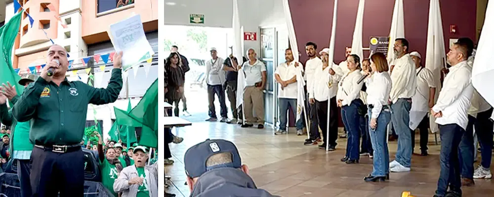 Miembros del Sindicato de Burócratas se preparan para la elección del Comité Ejecutivo.