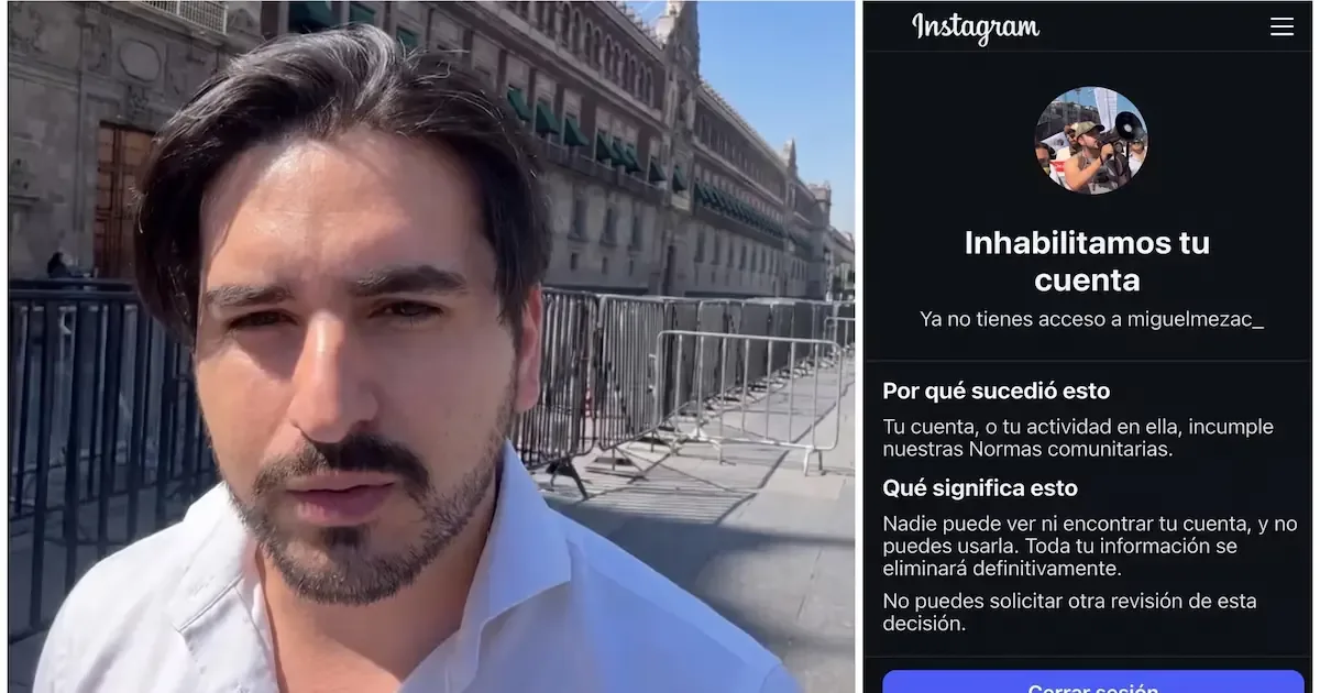 El activista Miguel Meza acusa un ataque coordinado a sus cuentas digitales relacionadas con Narcopolíticos.