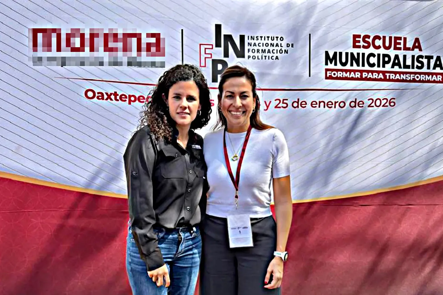 Milena Quiroga Romero durante su intervención en la Escuela Municipalista de México.