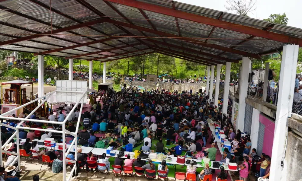 Más de 2 mil 300 peregrinos guadalupanos participan en el tradicional recorrido hacia el Tepeyac.