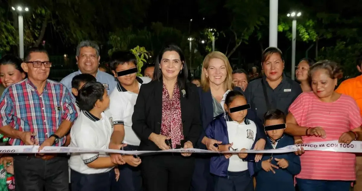 La entrega del parque Tortugas es parte de un programa para mejorar espacios recreativos en Tampico.