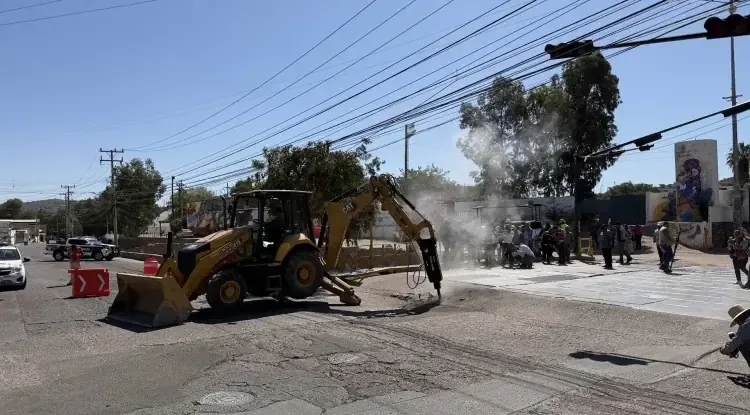 La nueva infraestructura mejorará la seguridad y el flujo vehicular en la ciudad fronteriza.