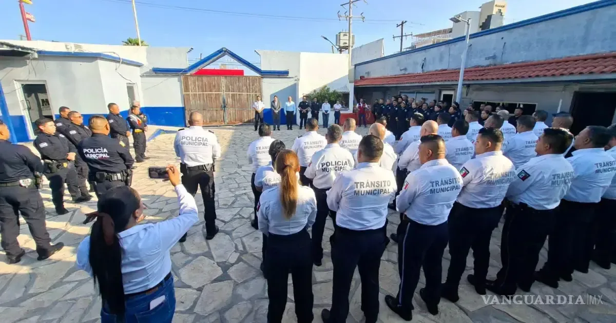 Inversión en Monclova apunta a mejorar condiciones laborales y equipamiento policial.