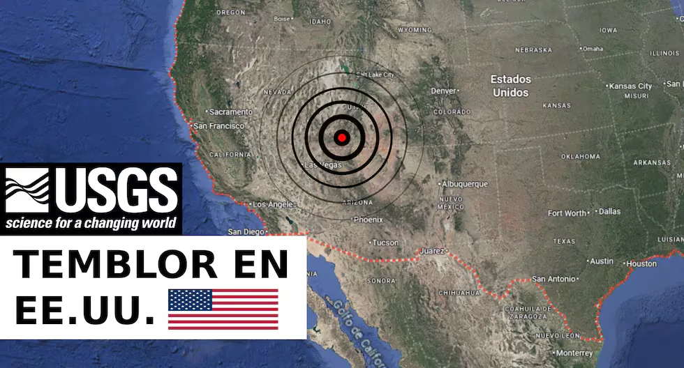 Monitoreo del Servicio Geológico de EE. UU. tras el sismo del día.