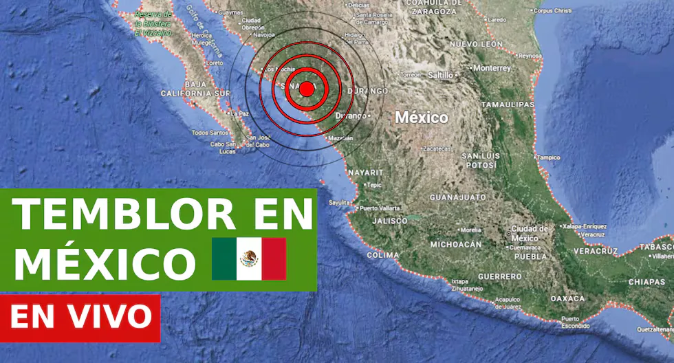 "Monitoreo del Servicio Sismológico Nacional sobre los temblores en México."