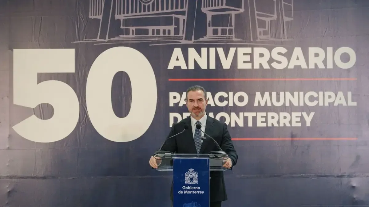 La celebración resalta la importancia del Palacio Municipal para la historia y el crecimiento de Monterrey.