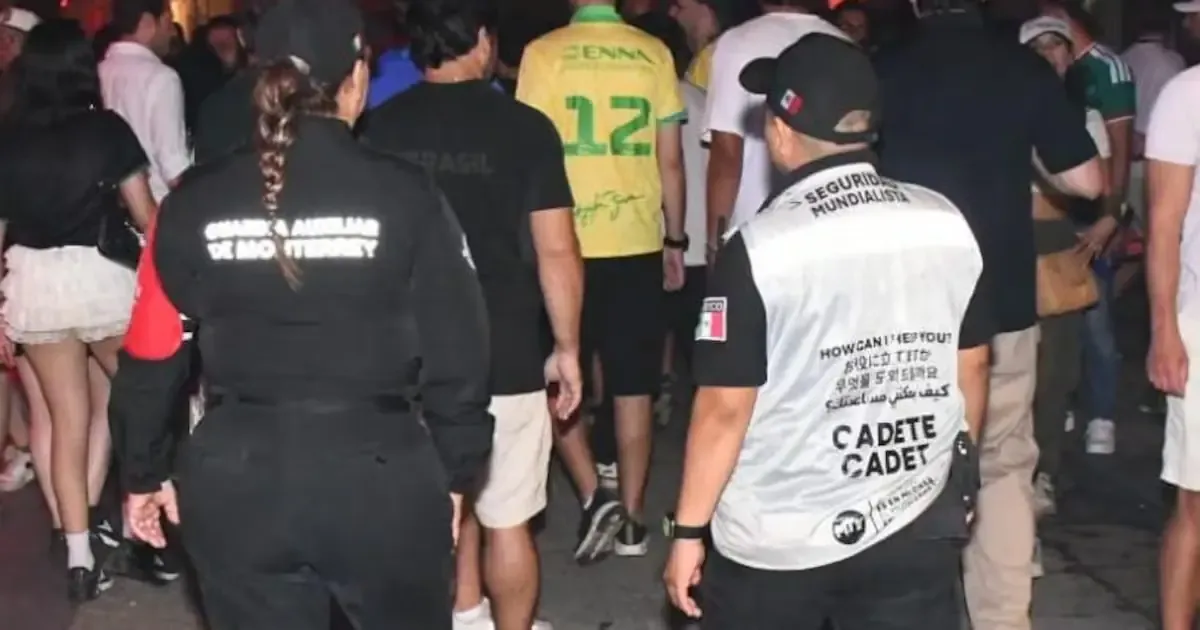 La seguridad en el Barrio Antiguo de Monterrey se intensifica tras la inauguración del Mundial de Fútbol.