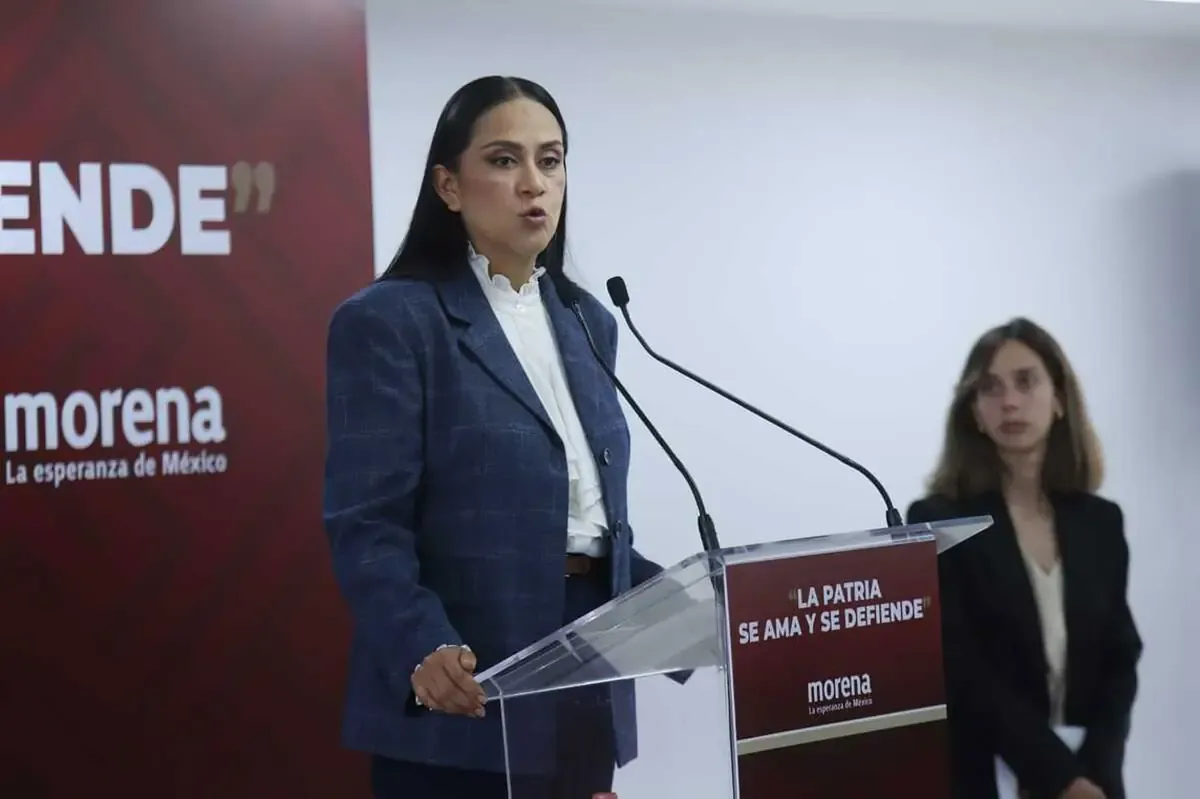 La presidenta de Morena exige respeto en asuntos internos de México tras declaraciones de Ronald Johnson.