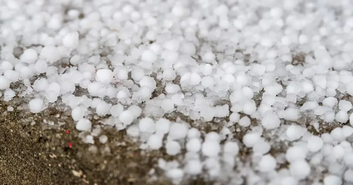 El pronóstico del SMN indica un clima lluvioso con condiciones de granizo en gran parte del país.