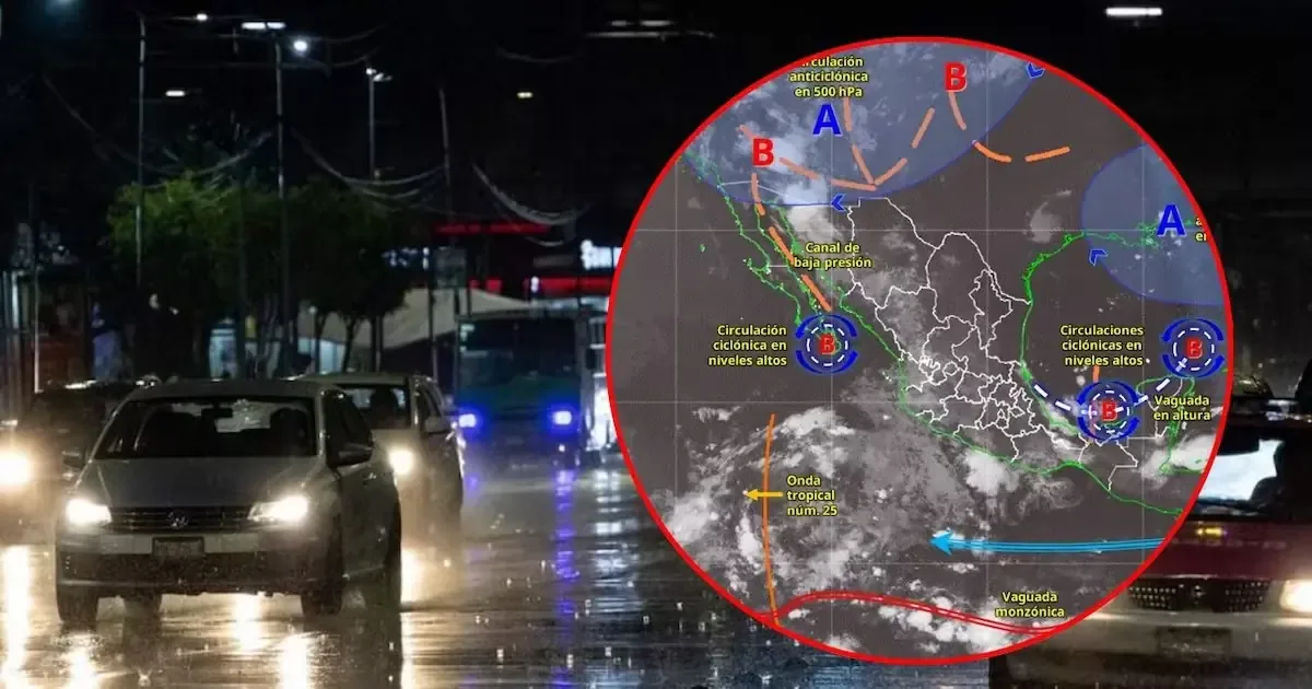 Las lluvias intensas y las altas temperaturas presentan riesgos en Sonora y otros estados.