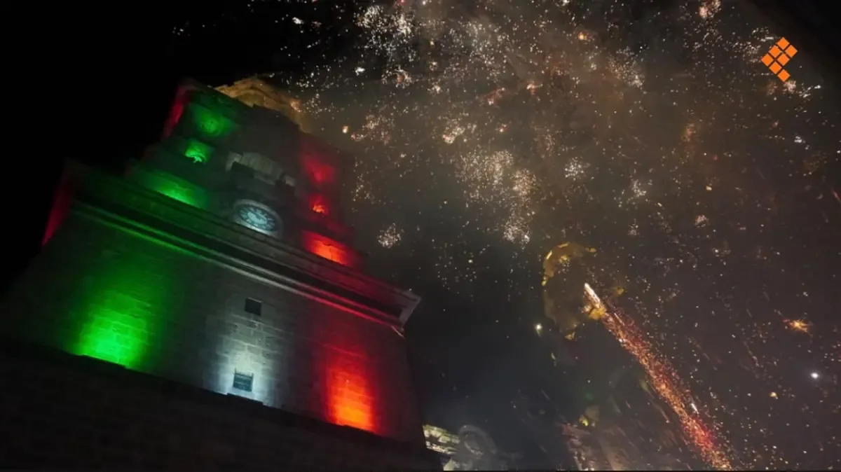 La celebración del Grito se realiza a pesar de los desafíos que enfrenta el país.