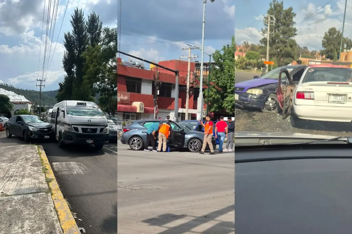 En un solo día, la ciudad acumuló varios accidentes a lo largo de sus principales avenidas.