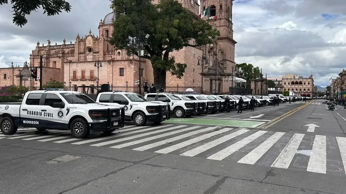 El resguardo del Centro Histórico busca evitar disturbios durante la protesta programada por el FNLS.