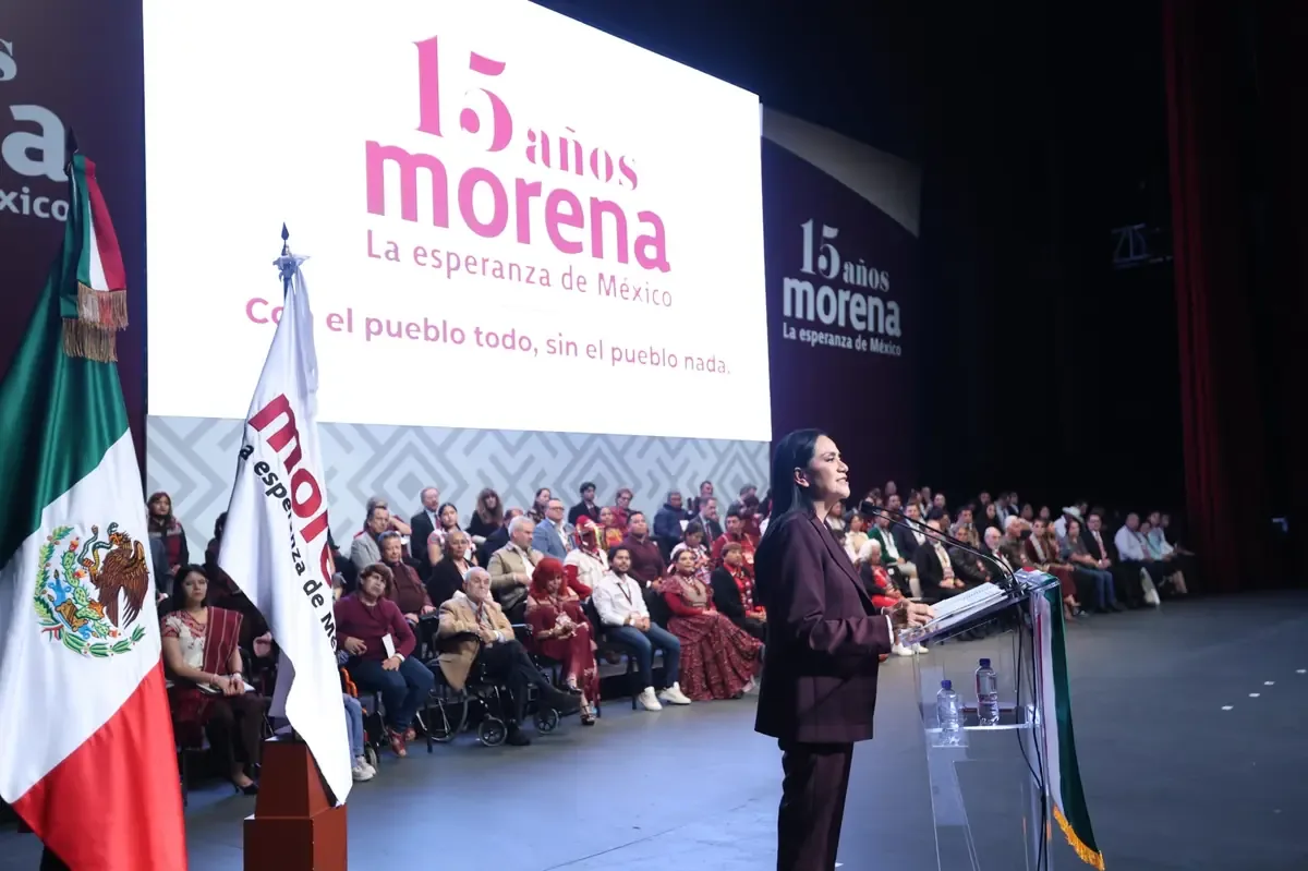 El evento resalta los logros del partido y los retos hacia 2027.