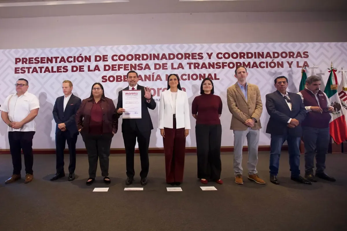 La elección de Pérez Cuéllar como coordinador fortalece la estructura de Morena para las elecciones de 2027.