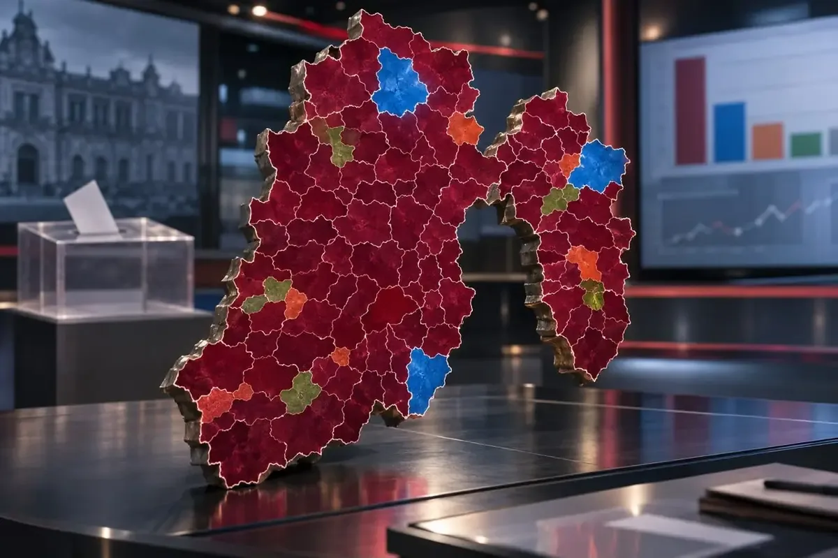 El partido guinda reafirma su fortaleza electoral en el Estado de México a pocos años de las elecciones municipales.