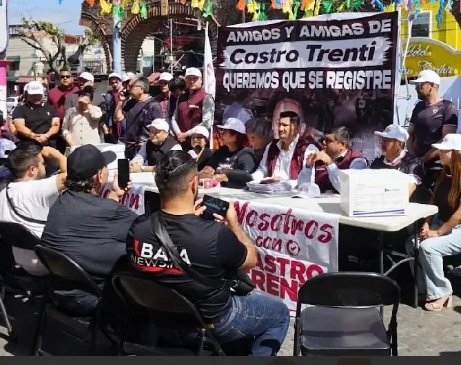 Un grupo de morenistas impulsa la candidatura del ex diputado para la elección interna del partido en Baja California.