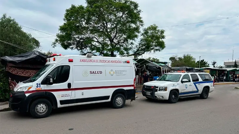 El incidente ocurrió en la avenida Tlaloc, donde el afectado fue llevado al hospital tras el impacto.