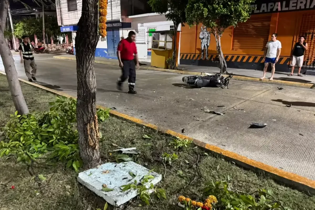 Un motociclista de 20 años sufrió severas lesiones en un accidente que revive la preocupación por la seguridad vial en la zona.