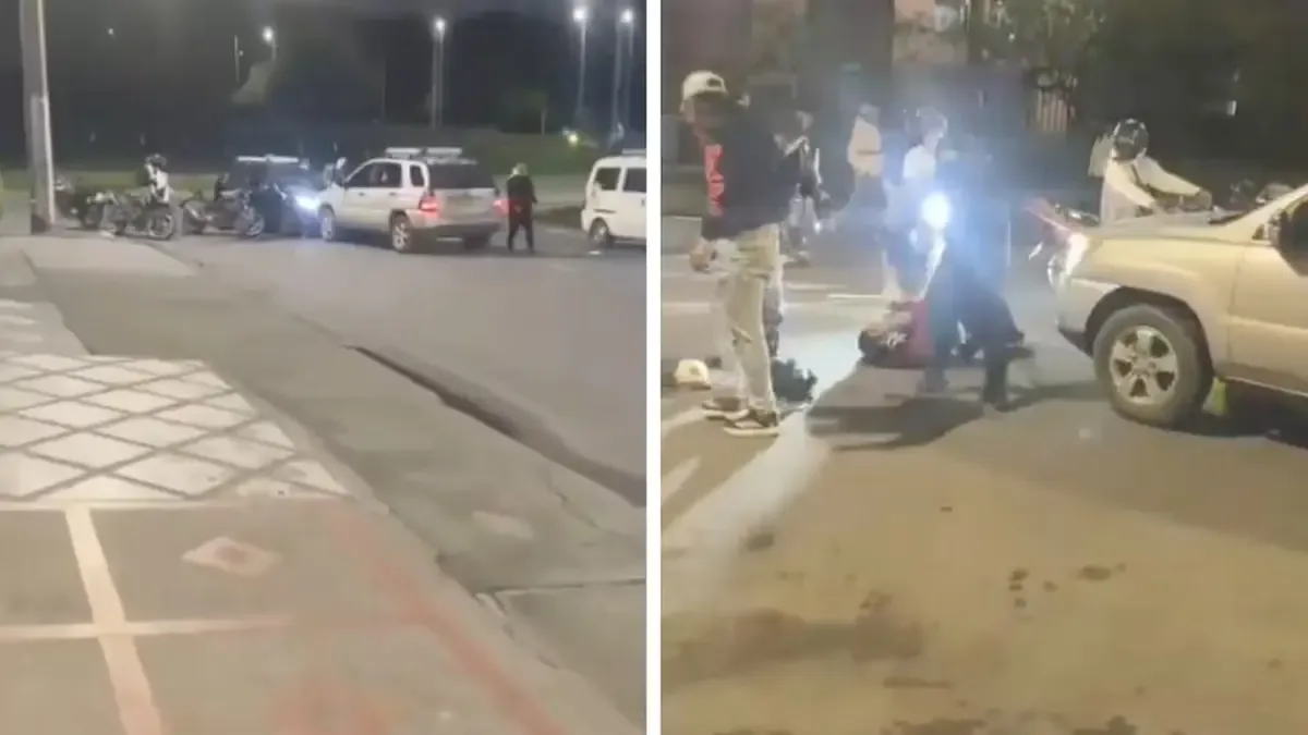 Un altercado entre motociclistas y un automovilista terminó en violencia extrema la noche del 17 de octubre.