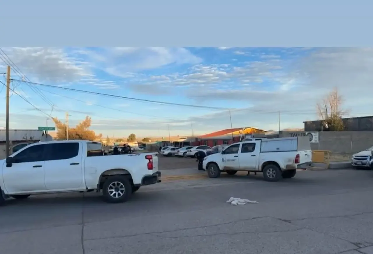 **Movilización policial tras ataque a vivienda en Anáhuac, Chihuahua.**