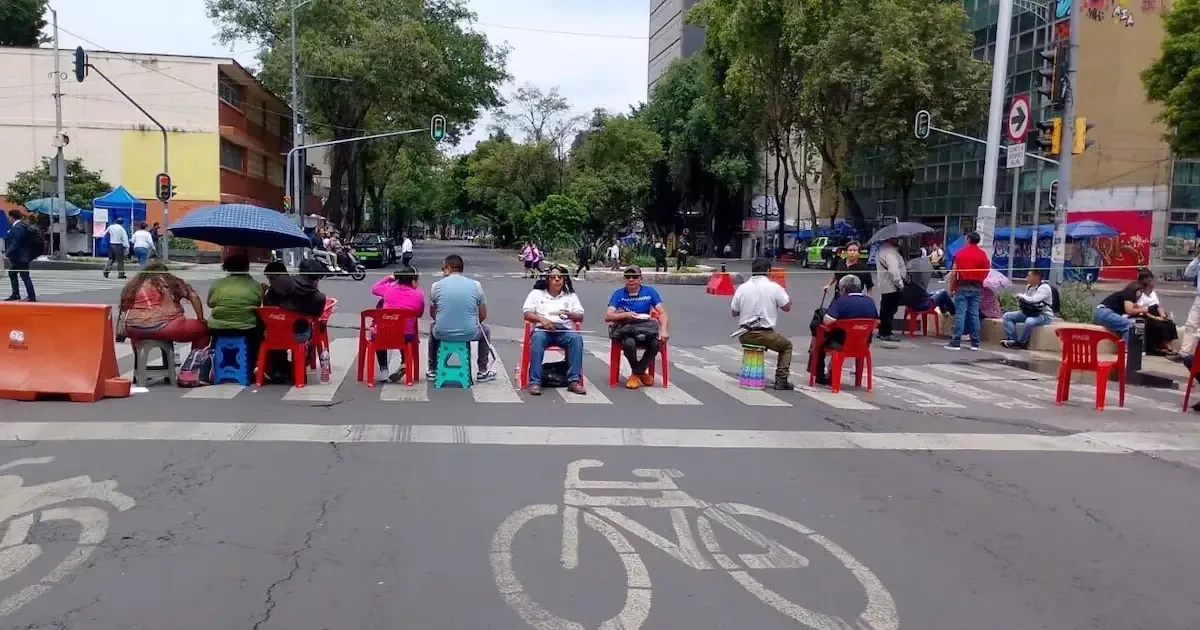 Conoce las calles afectadas en la Ciudad de México por manifestaciones y rodadas.
