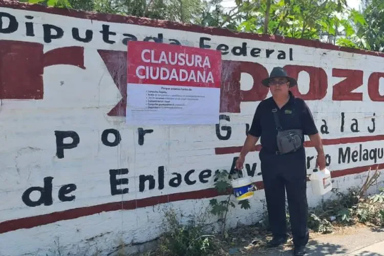 Organizaciones civiles exigen equidad electoral en Guadalajara al cerrar bardas con propaganda política prematura.