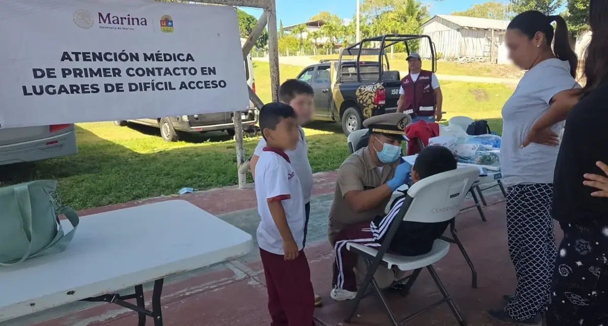 Más de 26 mil personas recibieron atención médica gratuita en comunidades de difícil acceso.