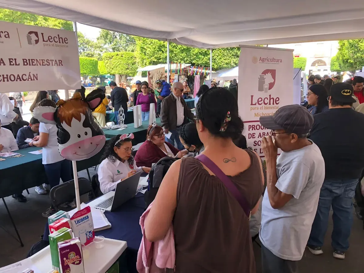 Más de 30 dependencias ofrecieron servicios básicos en el marco del Plan Michoacán.