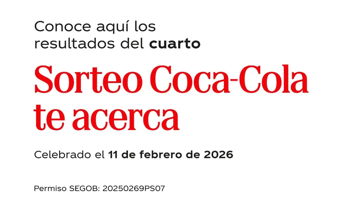 Más de 5,000 ganadores se llevan premios en el cuarto sorteo de Coca-Cola.