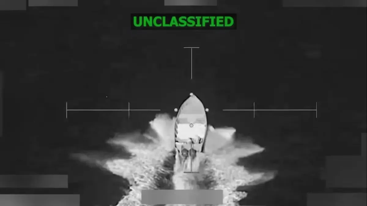 Un ataque militar estadounidense deja un muerto y dos sobrevivientes en una operación contra el narcotráfico.