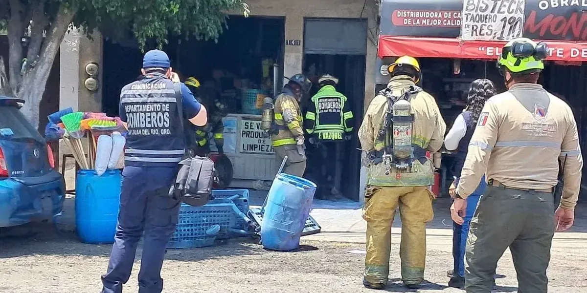 Un incendio en un edificio en San Juan del Río ha dejado a una mujer con quemaduras severas, generando alarma en la comunidad.