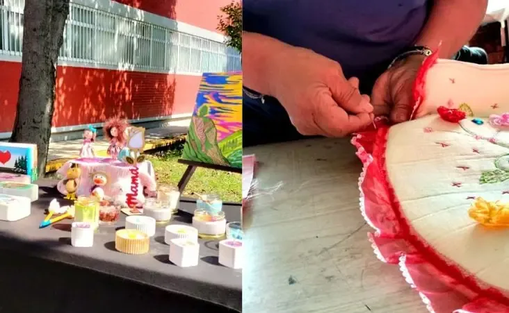 Artesanas del Centro Femenil de Reinserción Social Tepepan rinden homenaje a las mamás con una colección especial.