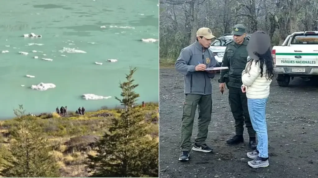 La infracción se produjo en un área delicada del Parque Nacional, lo que pone en riesgo tanto a personas como al ecosistema.