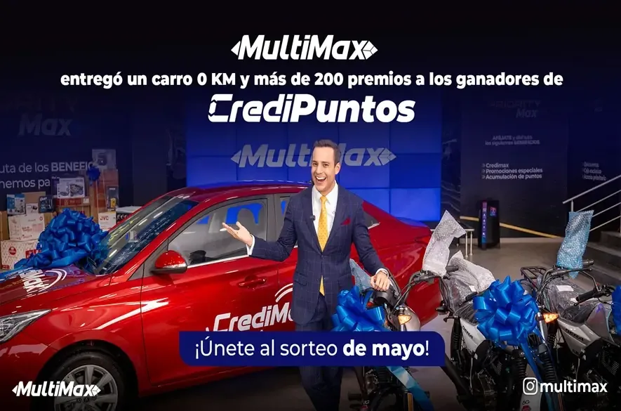 Una gran cantidad de premios se otorgaron a usuarios de CrediMax en Venezuela.