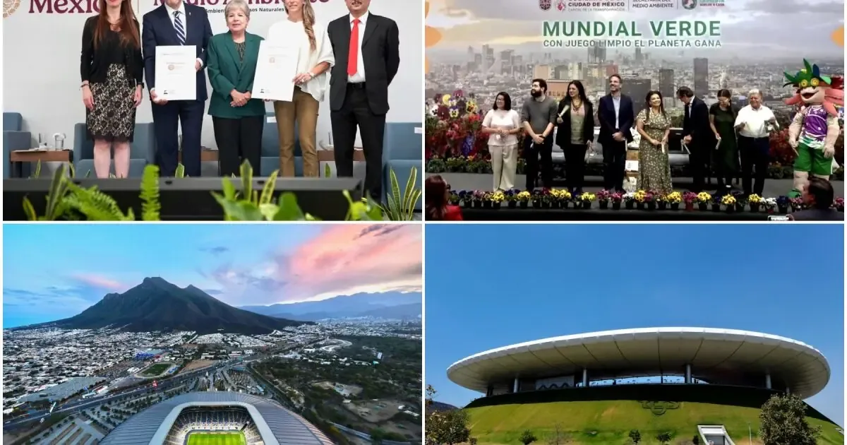 Las tres ciudades se preparan para el Mundial con iniciativas ambientales y de sostenibilidad.