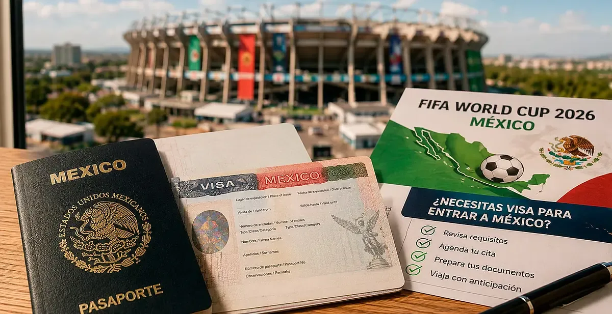 El gobierno mexicano informa sobre los requisitos de entrada para turistas que asistirán al torneo internacional.