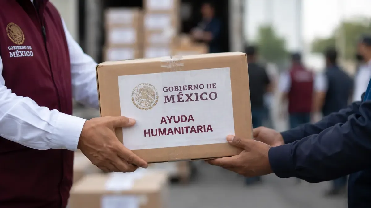 El apoyo se enmarca en la política de cooperación internacional del Gobierno de México.