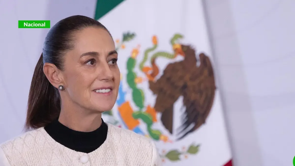 La presidenta resaltó la vocación solidaria de México en emergencias globales.