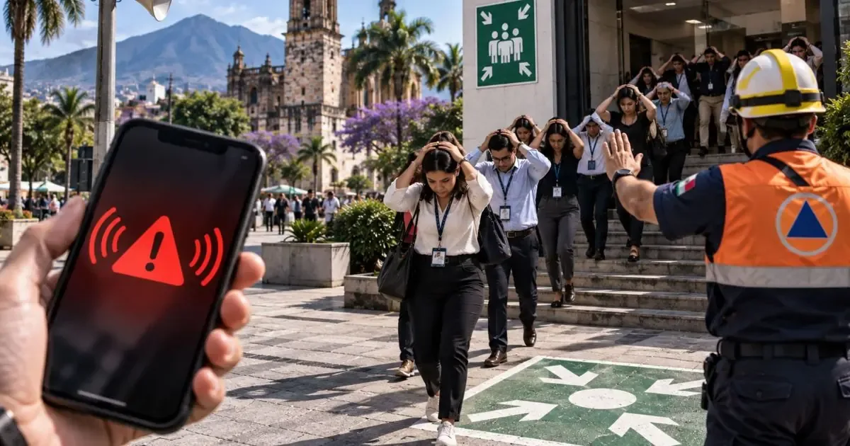 Este simulacro busca mejorar la respuesta ante un eventual sismo en el país.