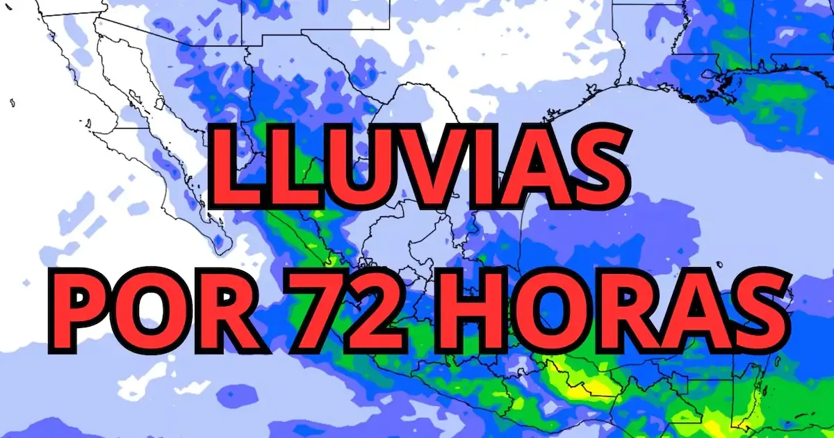 Se anticipan inundaciones y tormentas eléctricas en varias regiones del país.