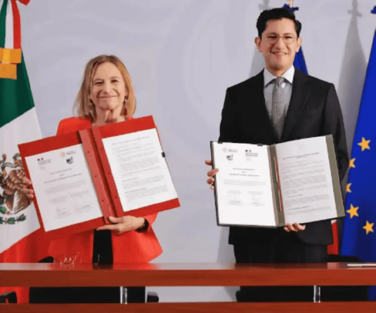 La firma del Acuerdo Global Modernizado impulsa la cooperación bilateral entre México y Francia.